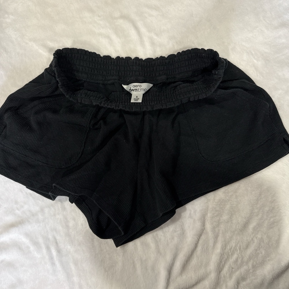 Aeropostale Women's Black Athletic Shorts